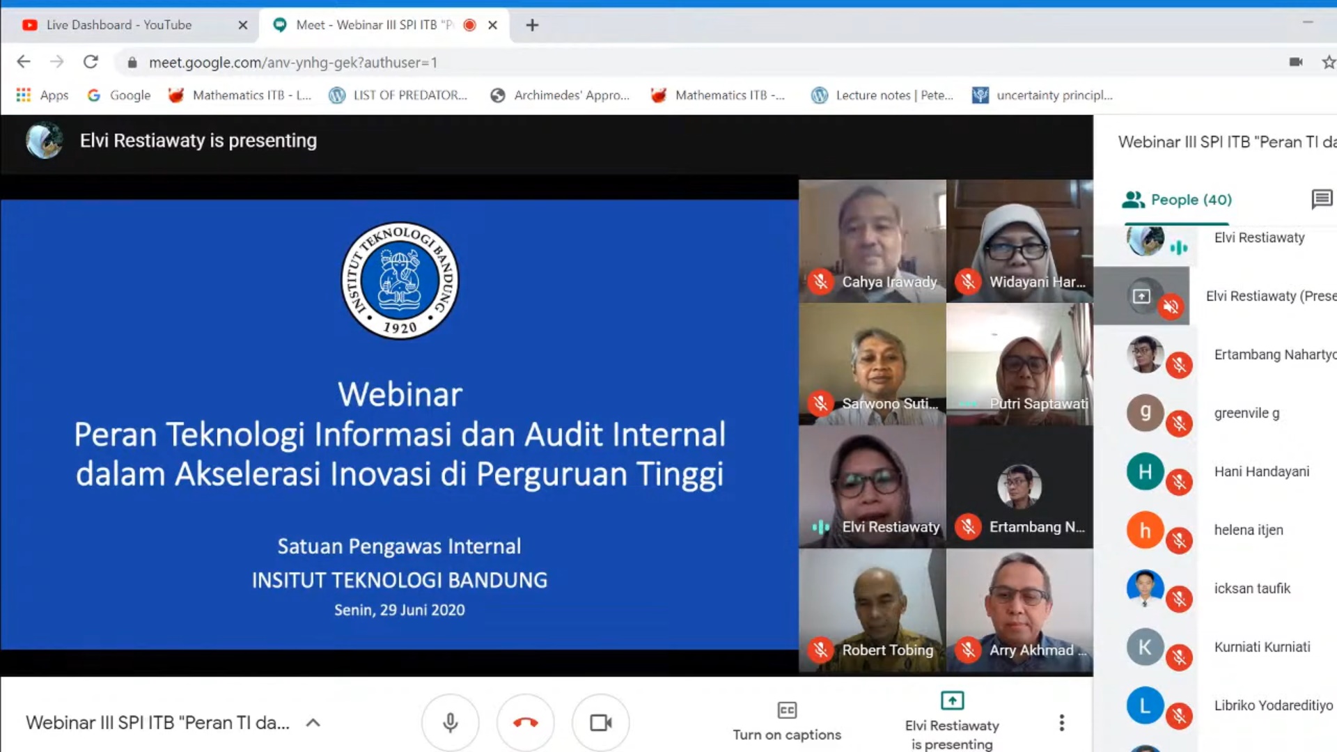 Peran Teknologi Informasi dan Audit Internal dalam Akselerasi Inovasi di Perguruan Tinggi