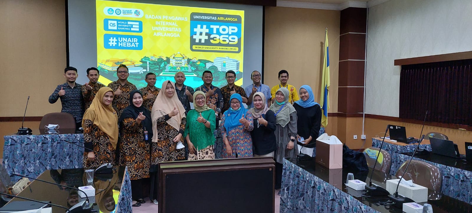 SPI ITB Melakukan Study Banding ke Universitas Airlangga